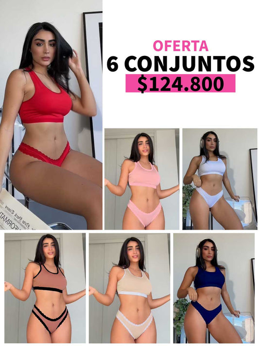LLEVA 6 CONJUNTOS SPORT - 35%