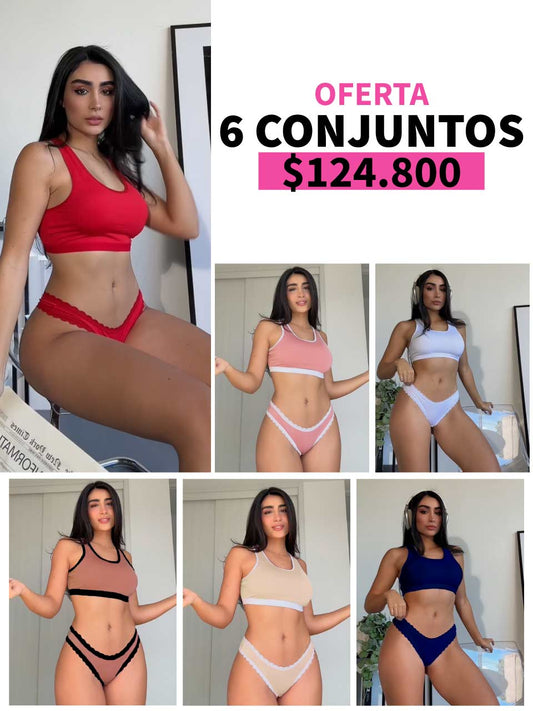 LLEVA 6 CONJUNTOS SPORT - 35%