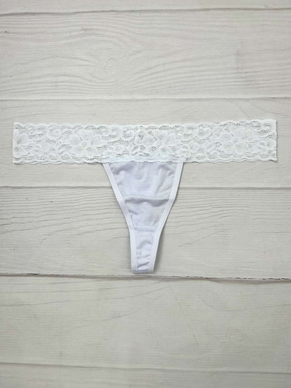 TANGA ALGODON BLANCO