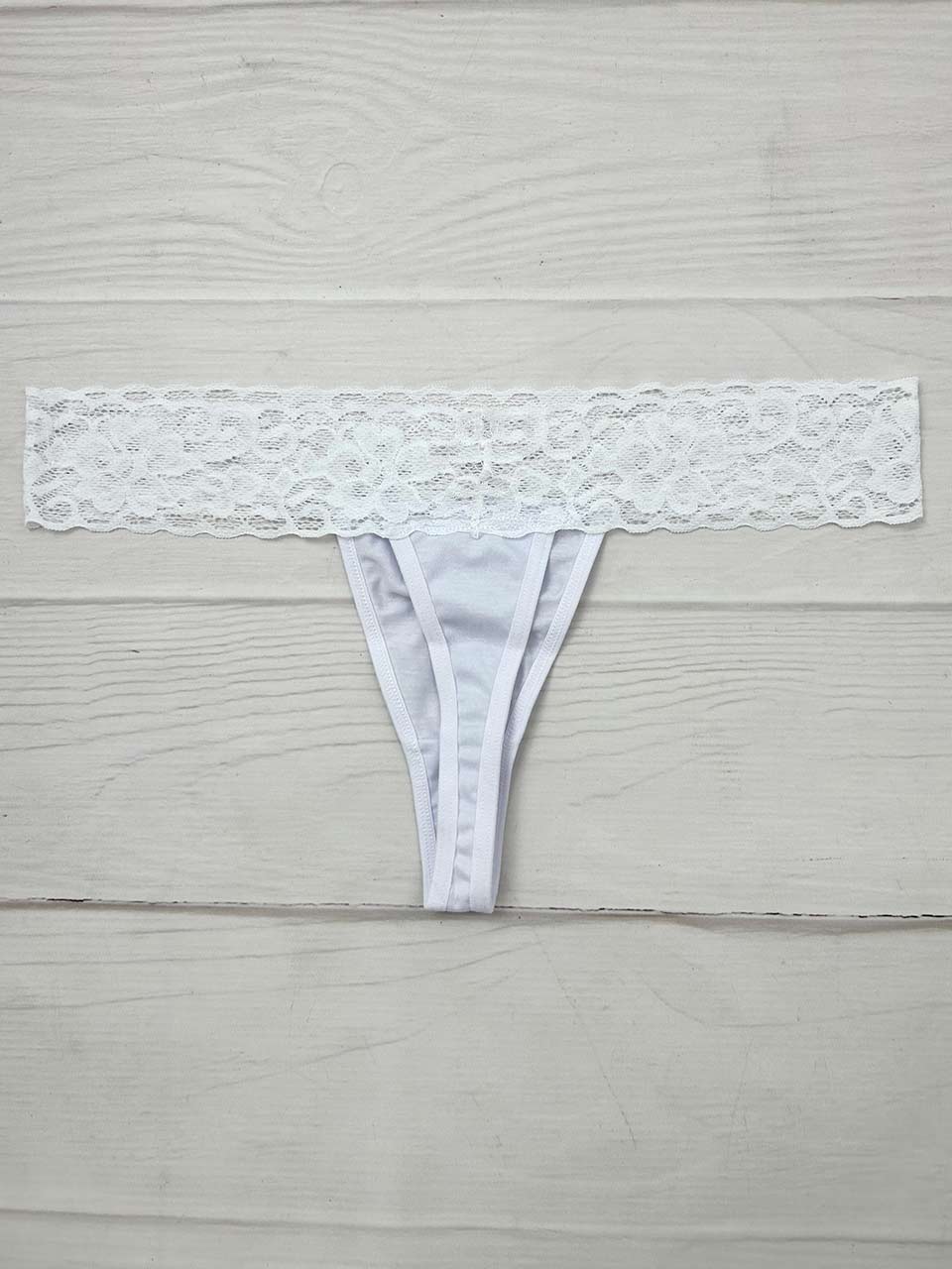 TANGA ALGODON BLANCO
