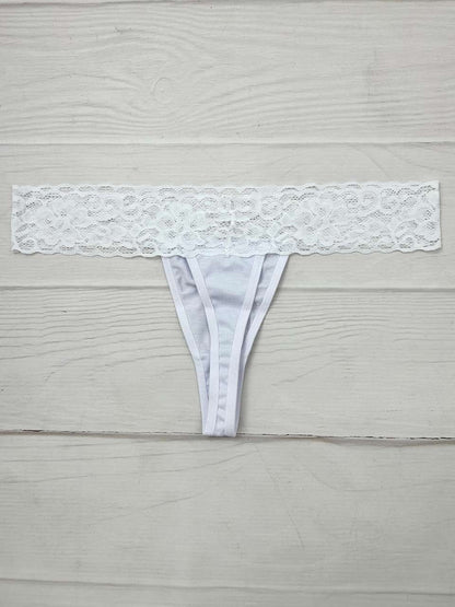 TANGA ALGODON BLANCO