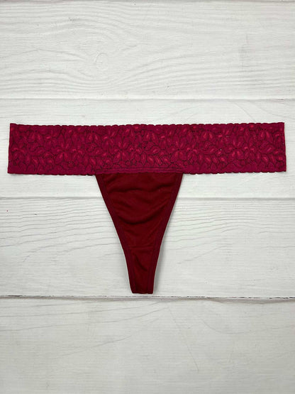 TANGA ALGODON VINO