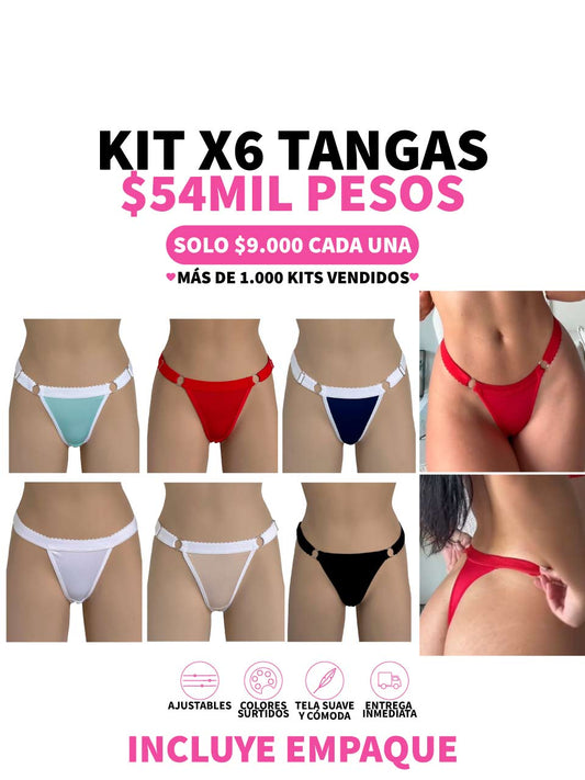 6 TANGAS CONTORNO GRADUABLE POLILICRA