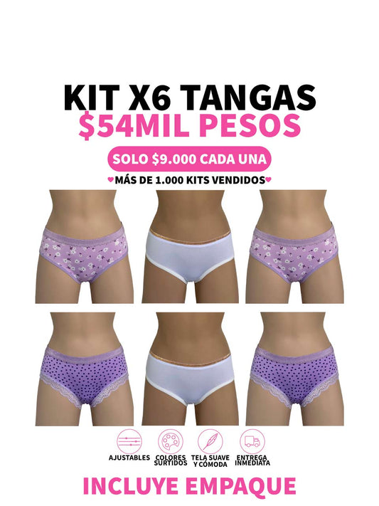 6 TANGAS CORAZON LISA Y CORAZON LUREX -25%