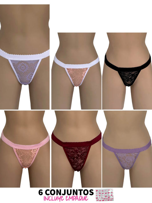 6 TANGAS CONTORNO -25%