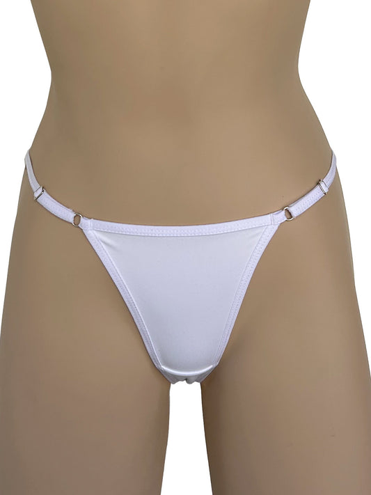 Tanga invisible graduacion blanca