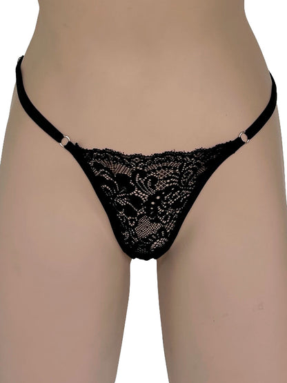 Tanga graduacion negra
