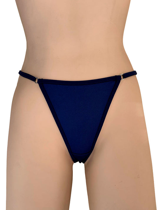 Tanga polilicra graduacion azul