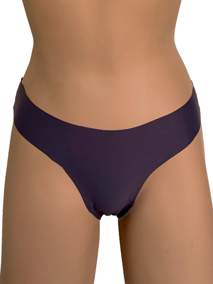 Tanga invisible gris