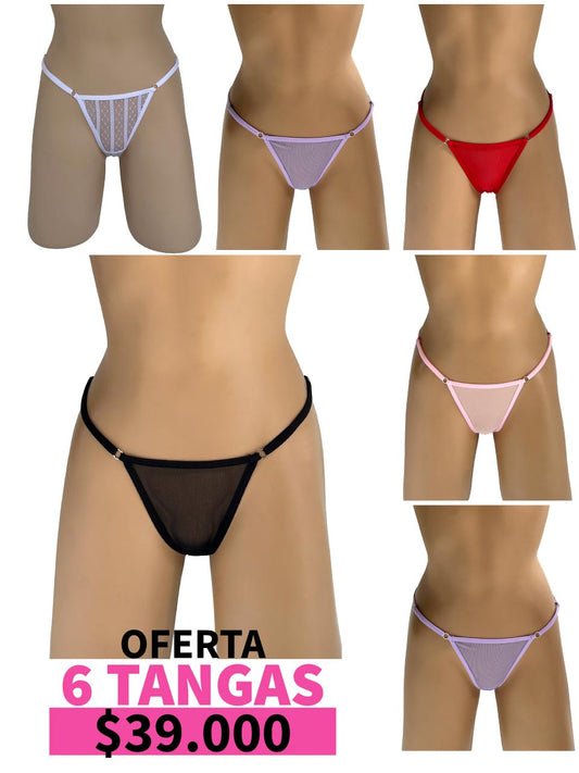 LLEVA 6 TANGAS MAYATEX - 35%