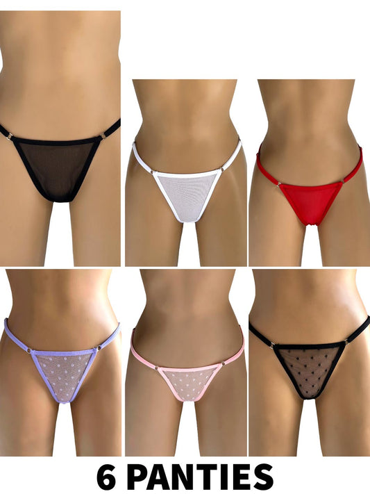 6 TANGAS GRABADO  + MAYATEX - 35%