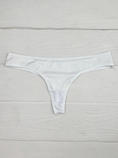Tanga polilicra blanca