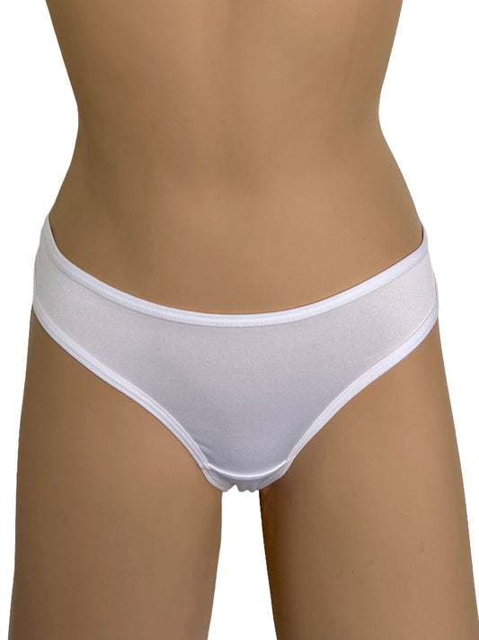 Tanga polilicra blanca