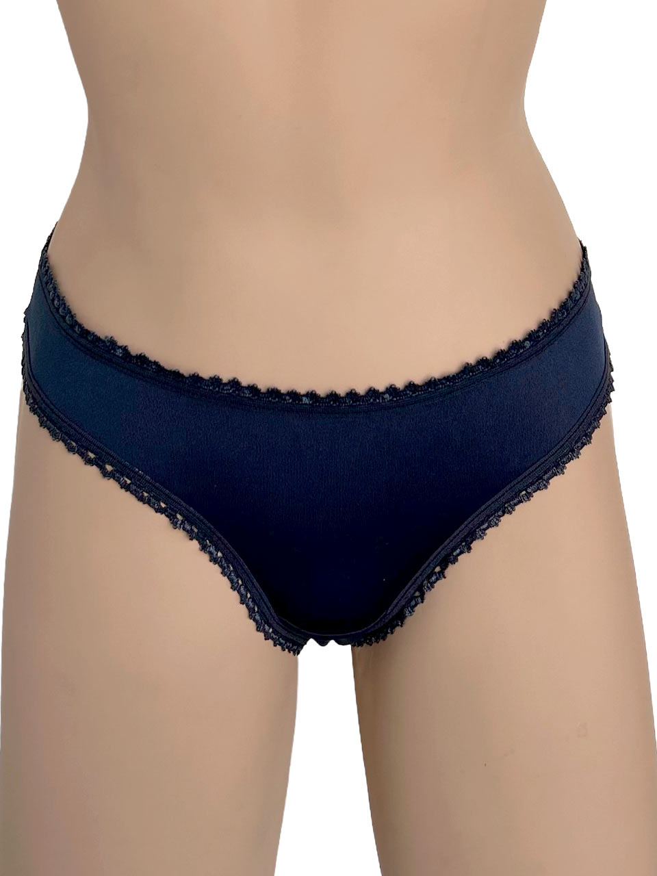 Tanga poli elastico azul