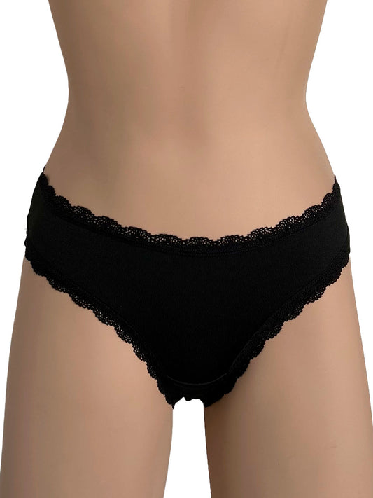 Tanga polilicra negra