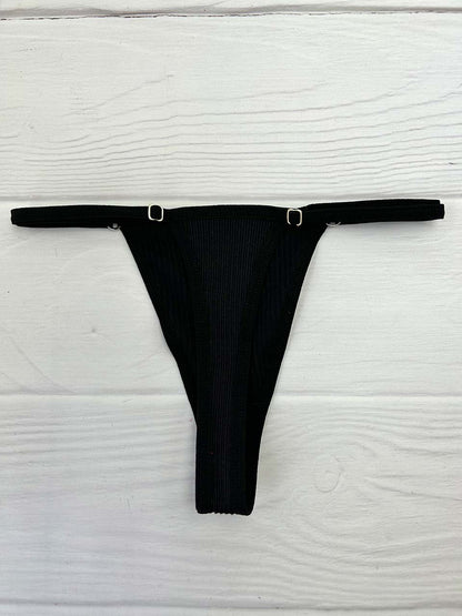 Tanga rib graduacion negro