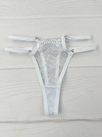 Tanga triangulo blanco