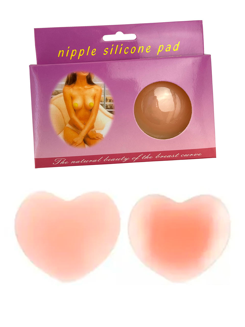 Tapapezones siliconado de corazon