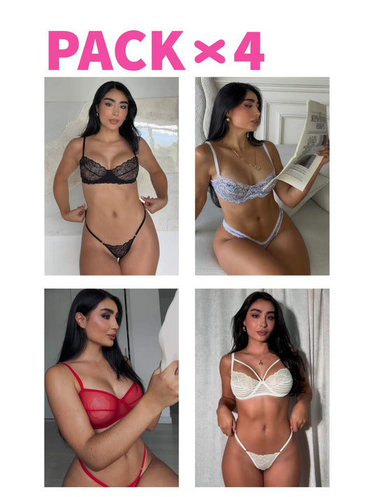 PACK X4 VARILLAS