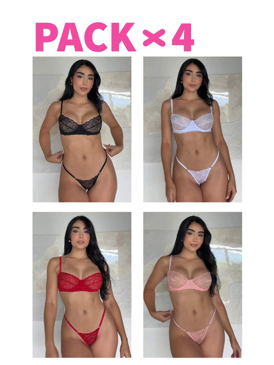 PACK X 4 VARILLAS