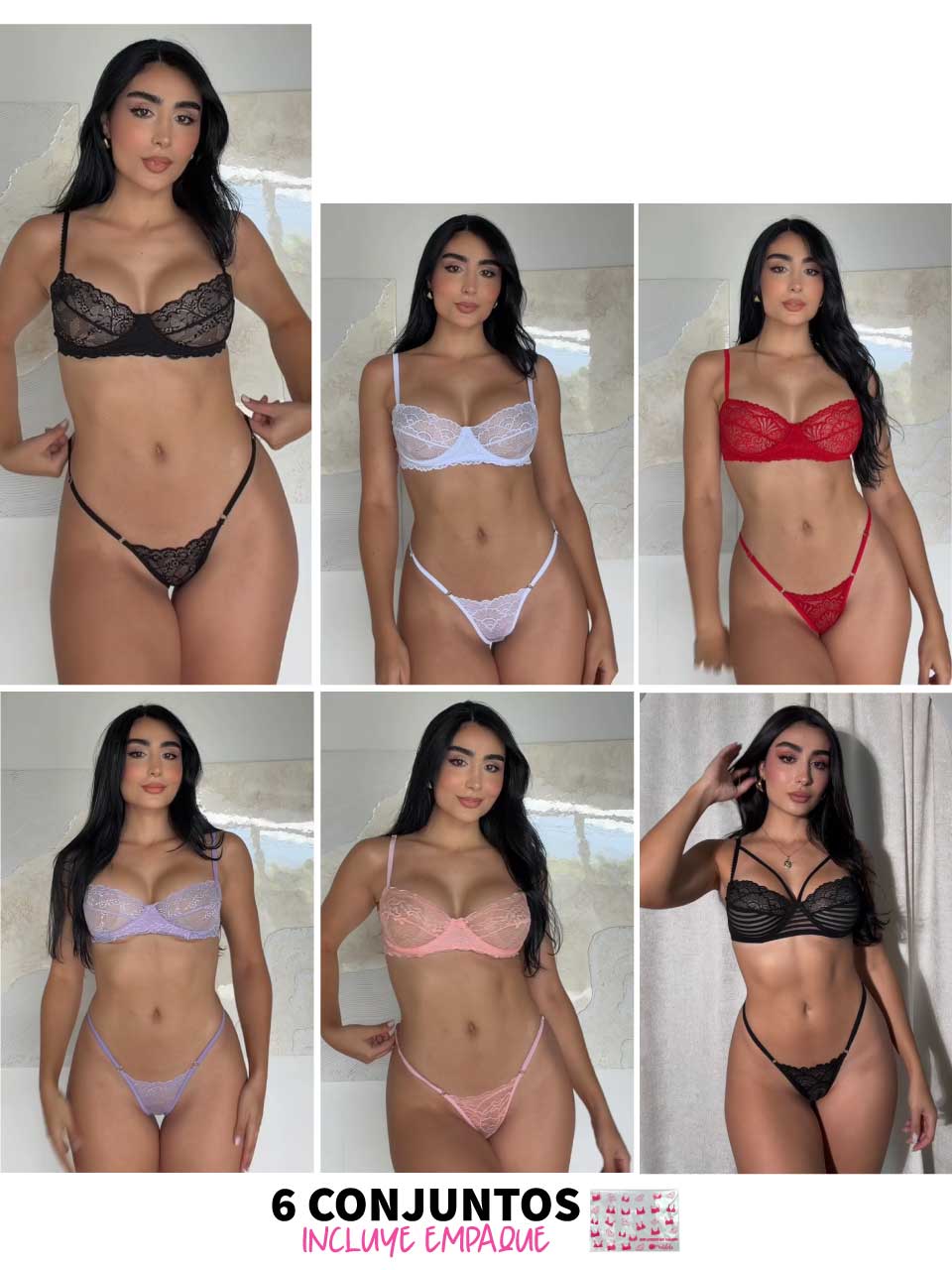 AHORRO 6 CONJUNTOS VARILLA  - 25%